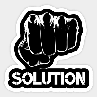 Solution Sticker